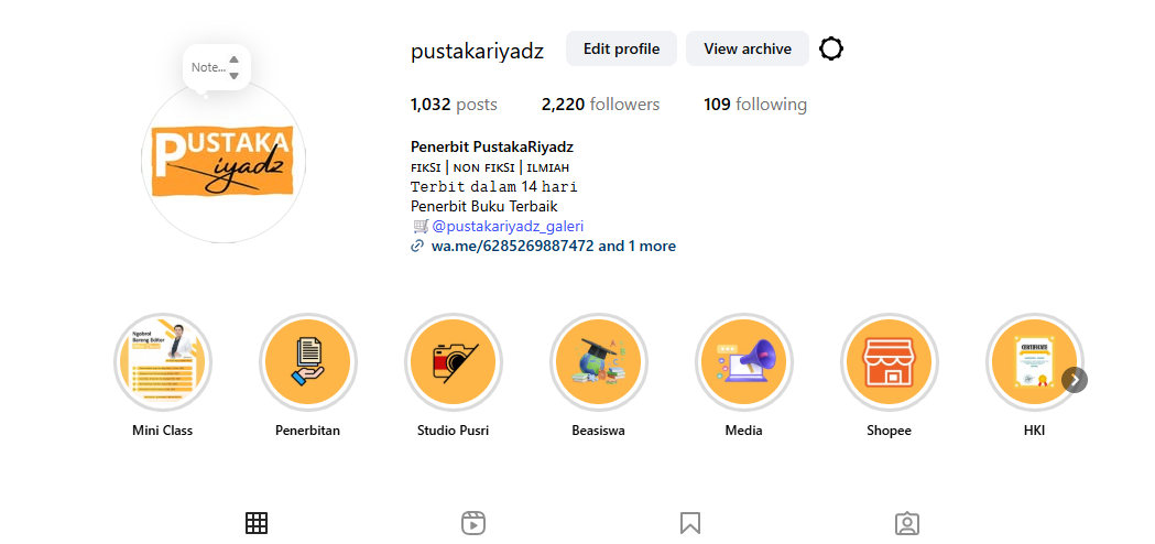 Pustaka Riyadz Dorong Karya Pemula Lewat Penerbitan Ramah