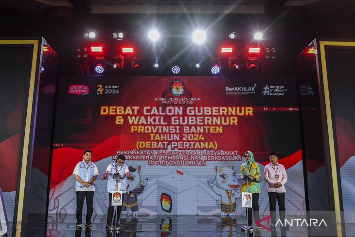 Debat Pilgub Banten: Airin-Ade & Andra-Dimyati Paparkan Program-program Menarik