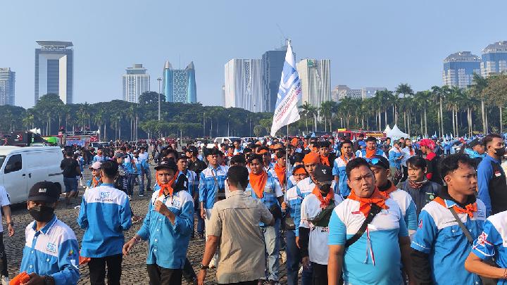 May Day 2025: Presiden Hadir di Monas, Pemerintah Bagikan 100 Rumah Subsidi untuk Buruh